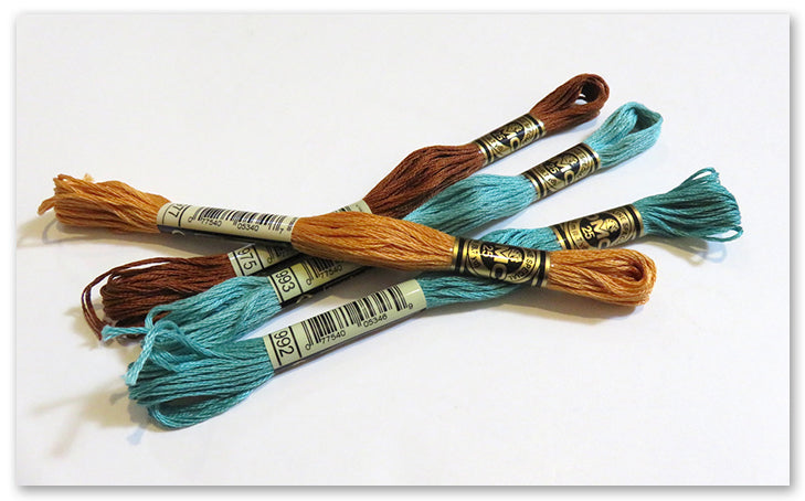 DMC Mouline Cotton Stranded Thread - 150 to 498, B5200, Ecru